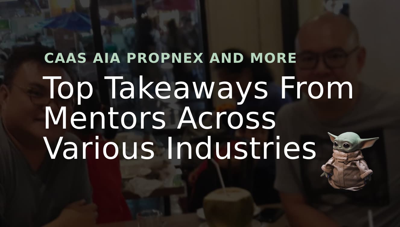 Top takeaways from various mentors across industries in sales